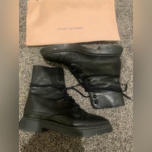 Stuart Weitzman - Mckenzee combat booties